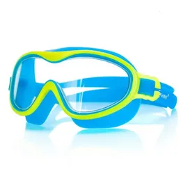 الأطفال يسبحون غوغل مع سائل مضاد للماء 95 ٪ إطارات كبيرة للأشعة فوق البنفسجية نظارات السباحة 240415