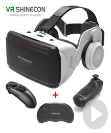 2022 New VR Glasses Virtual Reality 3D VR Glasses Google Cardboard Headset Smartphone Ios Android Virtual Glasses with Gamepad3953601