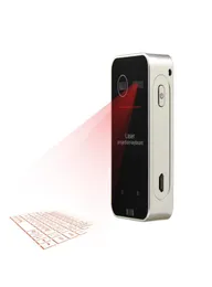 Bluetooth Laser Projection Keyboard Виртуальная клавиатура для смартфона ПК, ноутбук, компьютер английский Qwerty Laser клавиатура4523436