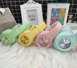 Inpods Boom Macaron Kablosuz Bluetooth Kulaklıklar 50 EDR Kulaklık Desteklenen Mikro SD Kart MP3 çalar FM Radyo Micphone1353375