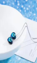 Dangle Chandelier Ladies Jewelry Ocean Heart Earrings S925 Sterling Silver Zircon Women Fashion High Quality Engagement Giftsdan3939704