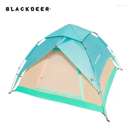 Tende e rifugi con una tenda tonalità pieghevole pieghevole solare blackout picnic autocente spiaggia armata veloce 4 persone campeggio esterno impermeabile