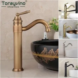 Bathroom Sink Faucets Torayvino Faucet Washbasin Single Handle Deck Mounted Torneira 360 Swivel Rotated Steam Spout Mixer Tap