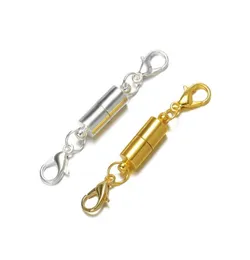 Os mais novos fechos de colar de ímã magnético Silvergold com Cabos em forma de cilindro para pulseira de colar jóias DIY 319C32925772