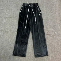 Загровые вышитые спортивные штаны Мужчины женщины высококачественные брюки для бегера Терри брюки