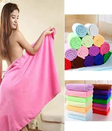 70 x 140 cmファイバーDe Bambou Microfibre Sechage Rapide Douche Bath Towel Douce Super Absobant Home Textile Large Thick Towel7742552