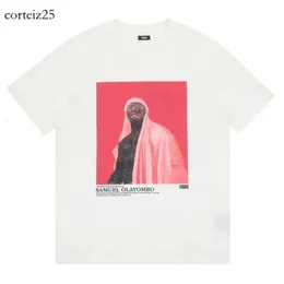 Marka Kith Designer koszulka rap hip hop ksubi męski piosenkarka sok wrld tokyo shibuya retro kith koszulki street marka mody mody Kit Short Sleeve 4671