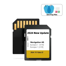 Karty Nowe oryginalne 2024 dla VW MIB2 Odkryj multimedialną mapę sat NAV aktualizacja karta SD jako karta V19 Navi GPS