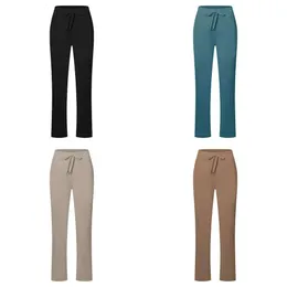 High L_389 Rise Pant Yoga Straight Leg Pants Loungeful Sweatpants Women Trousers Classic Fit Joggers s