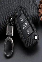 Tasto chiave di auto Case Copertina porta cover Porta per sacchetto per Audi A1 A3 S3 A6 S3 Q3 Q7 3 Casa di piegatura a 3 Casa Tasto KeyShell8104114