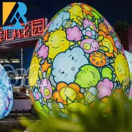 Forniture per eventi su misura Pasqua gonfiabile Easter Ogg per decorare la festa