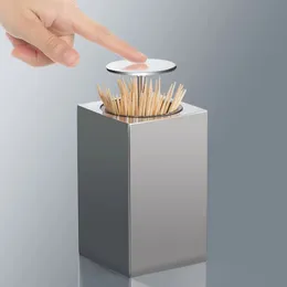 Automatically Pops Up Toothpick Box Home Living Room Dining Room Toothpick Storage Box For Toothpicks