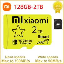 Adaptör Orijinal Xiaomi SD Kart Yeni Nintend Switch Sarı Yıldız TF Nintendo Anahtarı / OLED / Lite Oyunu İçin Hızlı Hız Bellek Kartı