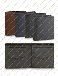 UNISEX FASTO Casual designer casual Luxury Slender Wallet Key Cash di credito Porta della carta di credito Pulsa di alta qualità Top 5A M62294 N63261 M602046166