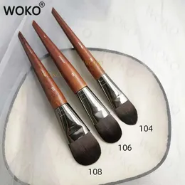 M108 106 Flat Bb Blender Concealer liquido Large Fondazione Brush Cream Makeup Strumenti