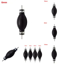 Yeni 6mm/8mm/10mm/12mm Yakıt Pompası Hat Kauçuk Alüminyum El Astar Dizel Dizel Yağ Transferi Araba Teknesi Deniz Dışarıda Petrol