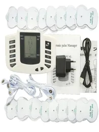 TENS MASSAGER EMS MASSAGOR DE ESTOMULAÇÃO ELETRO MUSTURADOR ELETROSTIMULADOR DE FISIOTERAPIA Máquina de fisioterapia 16 PADS4516951