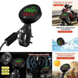 Nuovo sistema di monitoraggio della pressione wireless per motociclette Kit di allarme per la sveglia per moto con ricarica USB per telefoni cellulari