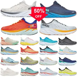 HOKA EAPSILE ONE CLIFTON ATLETICA SCARPA DI RUNGARE DI ATLETICA BRONGI 8 SNEAKER SNUAKER SCROTTO SULLORE ABBRO STRADA DELL'AMPIONE STRADA MENS DESIGNER DESIGNER