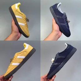 Nuove scarpe casual originali sambas og giallo vegano scuro blu 36-45