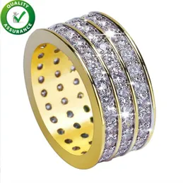 Hip Hop Mens Jewelry Rings Luxury Designer Rings Sets Wedding Rings Love Ring Gold Diamond P Style Charms 4605036