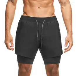 Herren Shorts Stilvolle kurze Hosen Camouflage Casual Fitnessstudio hohe Stretch losen männliche männliche Taillenmänner regelmäßige Feste Farbe