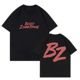 Herr t-shirt mode bailey zimmerman merch rolig t-shirt sommar casual man t shirt hipster hip-hop tee shirt homme streetwear