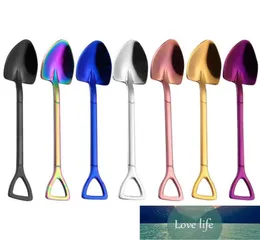 Multicolor Spoon Fork Shavel Shape Ice Spoonfork Coffee Cream Tools Acessórios de cozinha6407637