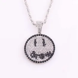 Colar de designer Singer Justin Biebers Mesmo Pingente Hip Hop Diamante