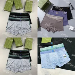 Designer marchio maschile pugili da uomo lettera stampato mutande sexy biancheria intima cotone pantaloncini di cotone