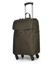 Designer Bagage Bag Portable Travel Trolley Påsar på hjul Rolling Bagage Woman Handbag Trolley Suitcase Carryon Bags Travel BA2852375