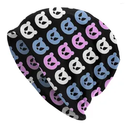 Berets Kuma Bear Yuna Fina Noire Thin Skullies Beanies Caps Angry Teddy Hat Sport Sports Bonnet Hats For Men Women