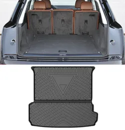 För Audi Q7 4M 20162020 CAR CARGO LINER Allweather TPE NONSLIP TRUNK MATS Watertproof Boot Tray Carpet Interiör Tillbehör7945592