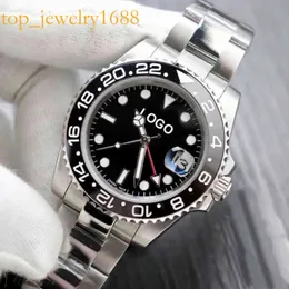 Uxury Watch Date Watches armbandsur Designer Luminous Sapphire Glass 40mm Ceramic Bezel Watch With 24 Hours FUNTION