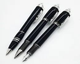 Canetas de luxo Yamalang Crystal Head Black Resin Ballpon Pen Star Series1239240