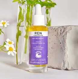 Creme de pele Ren Clean Bio Youth Concentrate Oil 30ml Face sérica Cuidado com a pele Cuidado Facial Essência hidratante Reparação de soro Fast Ship