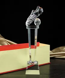 Custom Striker Football Trophy Award Golden Boot Fani Crystal Cup