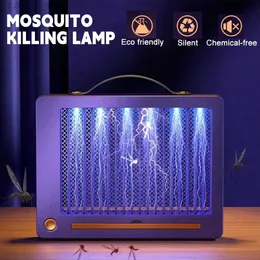 Mosquito Killer Lamps Wall mounted electric mosquito killer fly lamp LED bed bug noiseless YQ240417