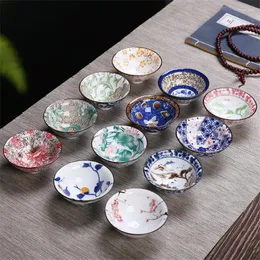 TeAware Setleri 6pcs/1set Çin Seramik Çay Kupası Buz Çatlak Sır Teaset Küçük Porselen çaydanlık Teapot Aksesuarlar