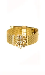 Краткие любовники любят браслет -браслет Gold Gold Elecloplate Bracelet Bracelet26333691