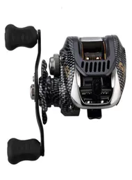 631 Baitcast Fishing Reel 13 med stor linjekapacitet Lätt lefthanded Räghårad betesgjutning Fiskhjulsverktyg T18141009