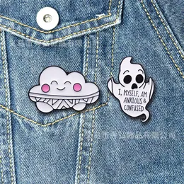 halloween horror scary night enamel pins Cute Anime Movies Games Hard Enamel Pins Collect Cartoon Brooch Backpack Hat Bag Collar Lapel Badges