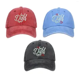 Ball Caps Dad Ever Embroidered Baseball Hat Summer Adjustable Fashion Hip Hop Men Cap For Park Trips Hiking Poolside Gym