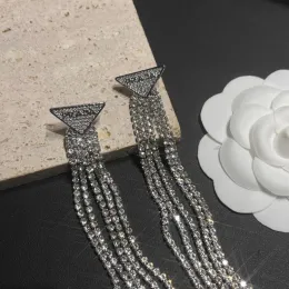 Stud Stud Designer originale Diamond Nappel Earring Classic Boutique Birthday Regalo di alta qualità Gioielli di alta qualità Donne New Sier Ploted Ch