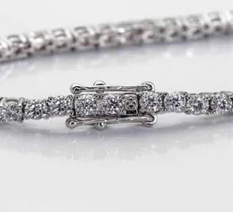 Модный обычай Silver 925 Diamond Moissanite Tennis Bracelet Women298u8254404