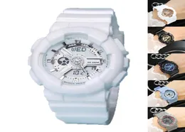 As mulheres esportivas assistem a todos os trabalhos de discagem que trabalham o movimento digital assiste o choque militar à prova d'água função original do bebê Lady Wristwatch Lu1236935