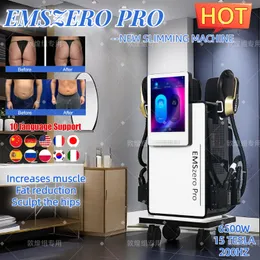 Emszero Body Sculpting Machine EMS Zero Hiemt Body Mål Minska Fat Muscle Stimulation Butt Lift Fat Burning Professional