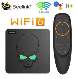 Beelink GT King WiFi6 Smart TV Box Android 9 Amlogic S922X Quadcore 4GB 64 GB TVBOX BT41 1000M LAN Android 90 4K Set Top Box3247990