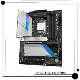 اللوحات الأم LGA1700 128GB ATX تدعم 12th Gen Gen Core Gold Gold Processors اللوحة الأم لـ Gigabyte Z690 Aero G Ddr5