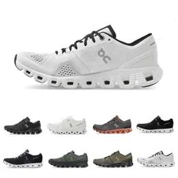 2024 Bulut X 1 Koşu 0n Ayakkabı Üçlü Black Beyaz Sneaker Gül Kum Turuncu Çerçeve Kül Fashi0n Kadın Erkekler Runnovas Form Eğitmenleri SP